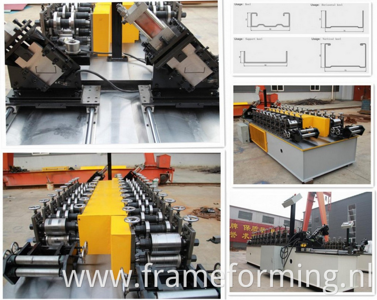 Combined Metal Stud Track Roll Forming Machine